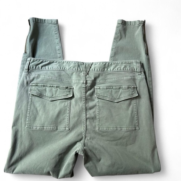 Vineyard Vines Sage Green Ankle Pants Women’s Sz 12 Ankle Zipper Preppy Coastal - Picture 3 of 8